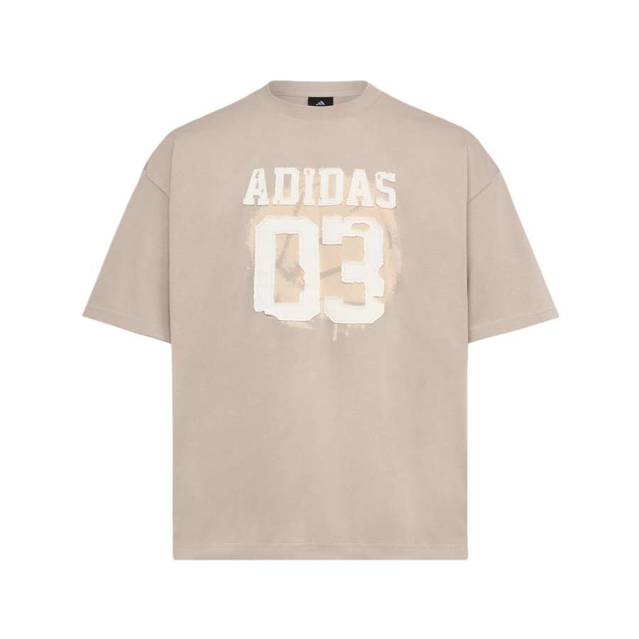 Adidas Adidas T Shirts Men's Miracle Brown Crew Neck Moderate