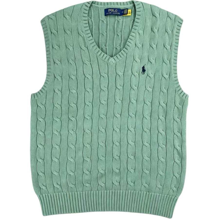 Polo Ralph Lauren Tank Tops Men's Forest Green V Neck Moderate Other