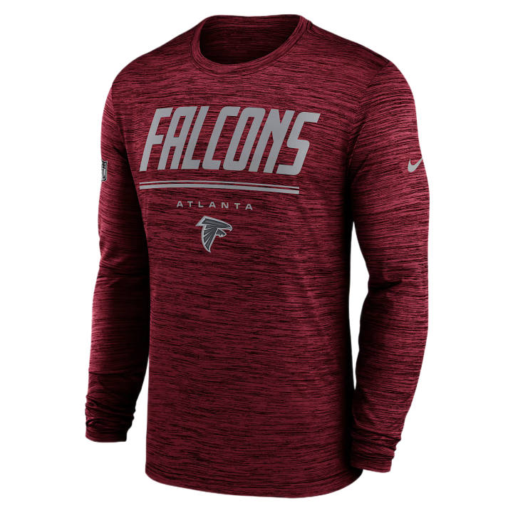 Nike Nike Atlanta Falcons T Shirts Men's Red Crew Neck Moderate