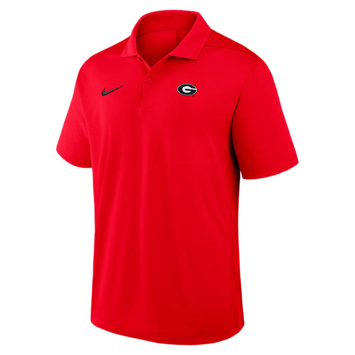 Nike Nike Georgia Polo Shirts Men's Red Polo Collar Moderate Other