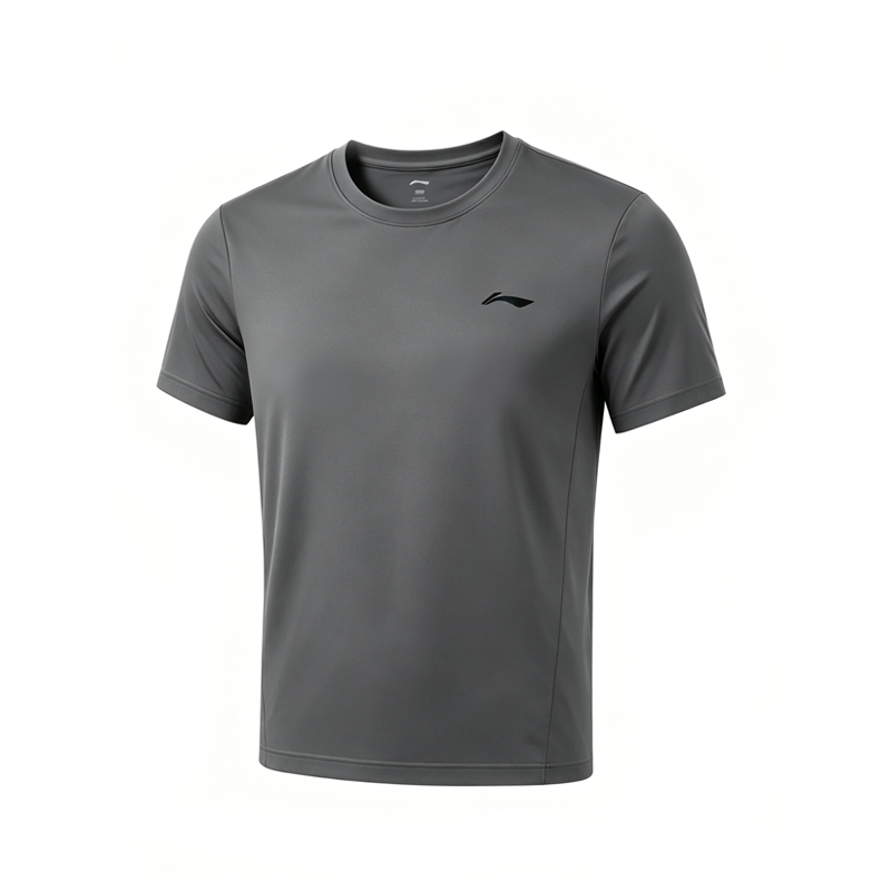 Li-Ning Li Ning T Shirts Men's Crew Neck Moderate Other
