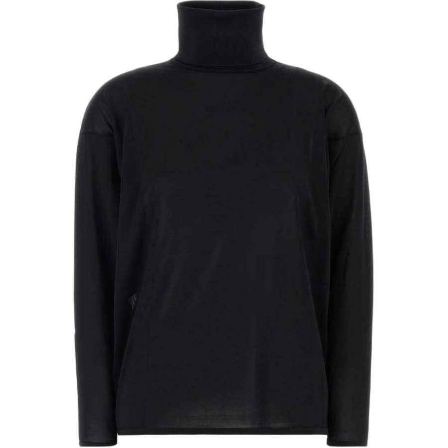 GUCCI Sweaters Women's Black Turtleneck Moderate Other