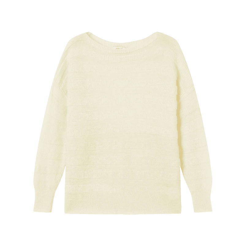 XIANGYING Knitwear Women's Crew Neck Moderate