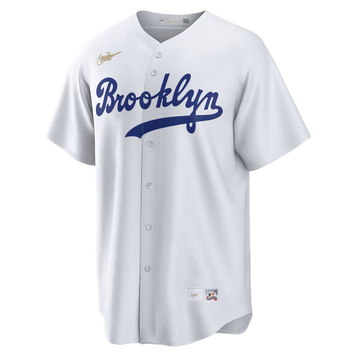 Nike Nike X MLB Baseball Jerseys Men's White V Neck Moderate