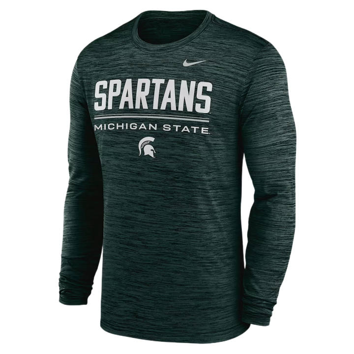 Nike Nike T Shirts Men's Green Crew Neck Moderate
