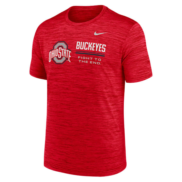 Nike Nike T Shirts Men's Red Crew Neck Moderate