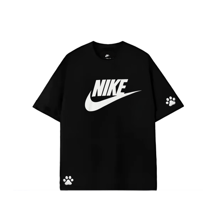 Nike Nike Sportswear T Shirts Unisex Black Crew Neck Moderate Straight Fit