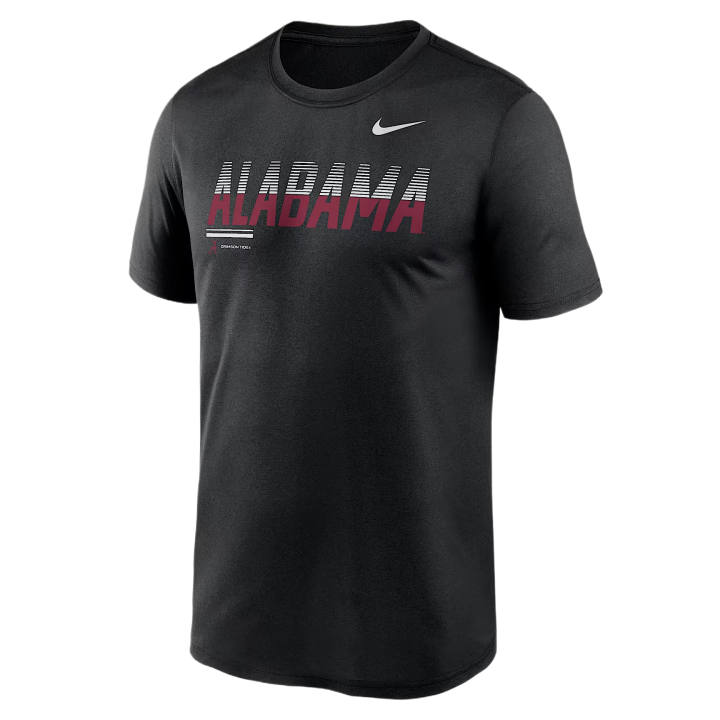 Nike Nike Dri Fit College T Shirts Men's Black Crew Neck