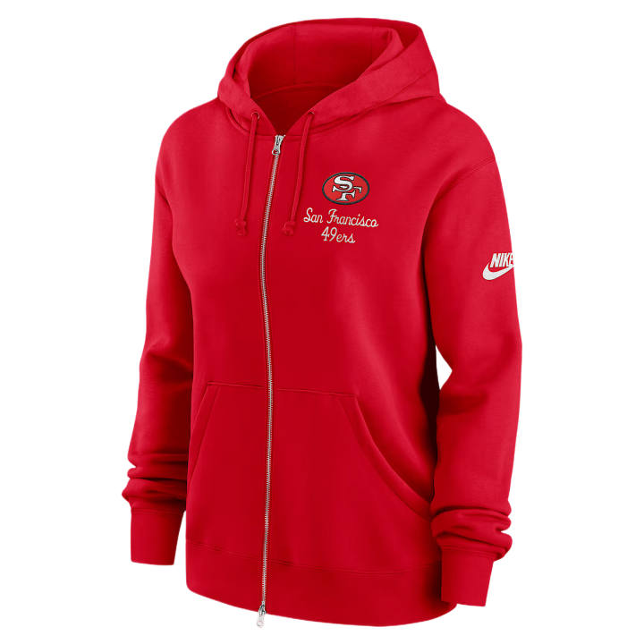 Nike Nike NFL Sweatshirts Women's Scarlet Hooded Non Detachable Moderate