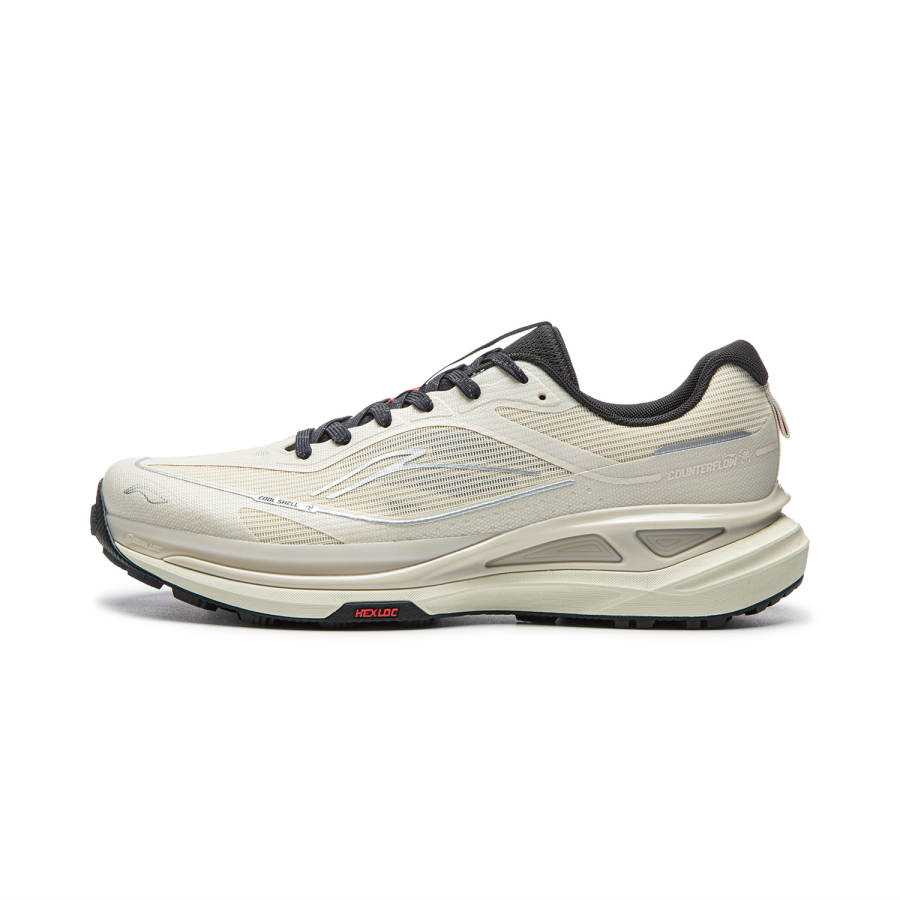 Li-Ning Li Ning Outdoor CF Tracing, Hiking Mountaineering & Hiking Shoes Unisex Low Top Mother Of Pearl White/Xuan Paper White
