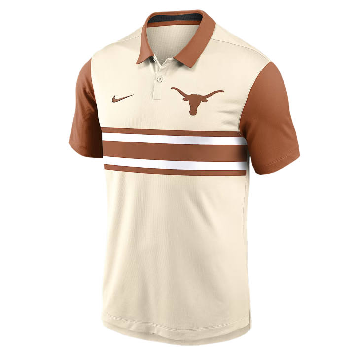 Nike Nike Dri Fit College Polo Shirts Men's Natural Polo Collar Moderate Other