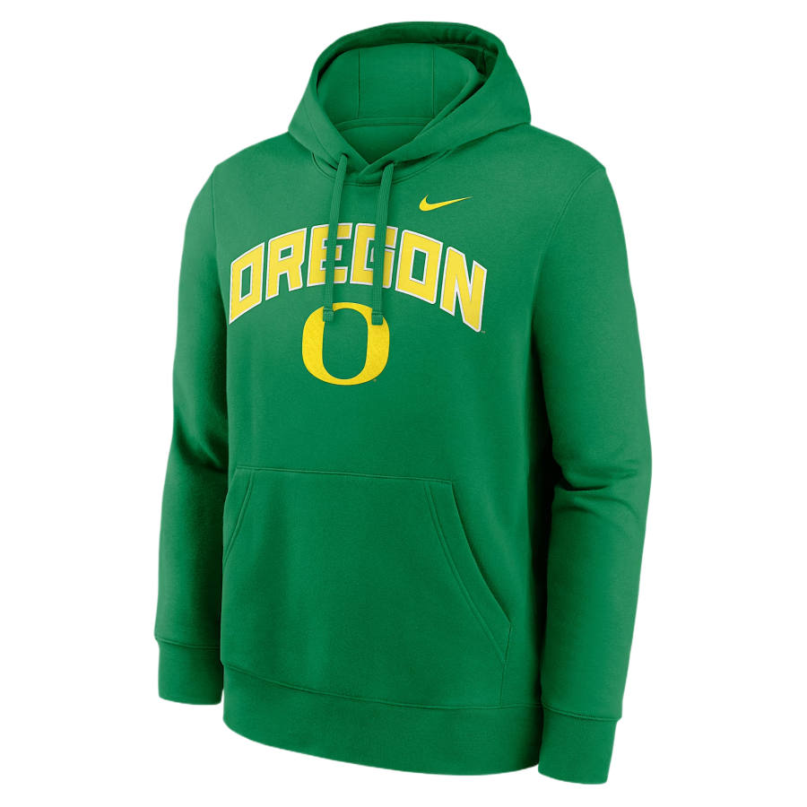 Nike Nike Sweatshirts Men's Apple Green Hooded Non Detachable Moderate