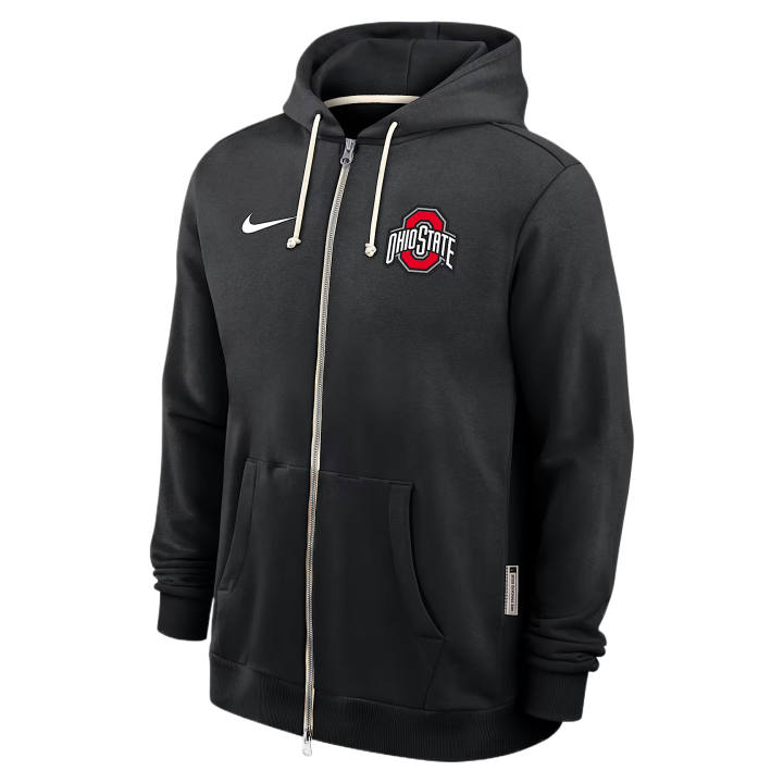Nike Nike Dri Fit College Sweatshirts Men's Black Hooded Non Detachable Moderate