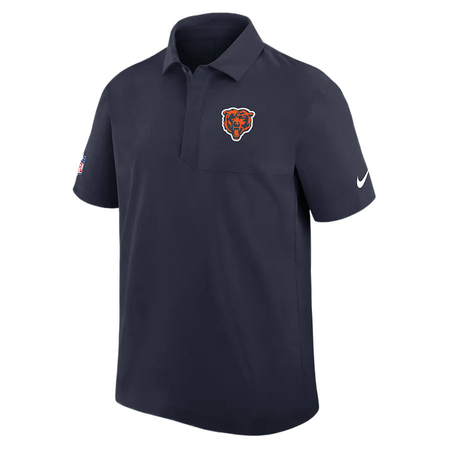 Nike Nike Polo Shirts Men's Marine Blue Polo Collar Moderate