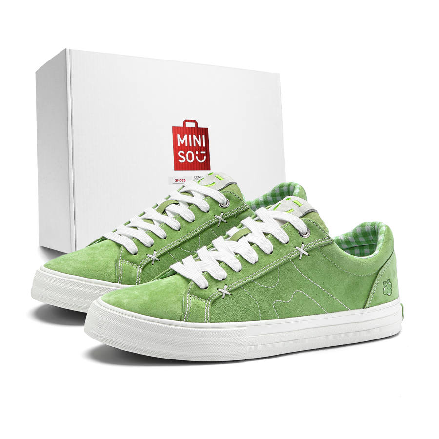 MINISO Quick Dry, Abrasion Resistant, Balance, Lightweight Low top Skateboard Shoes Unisex