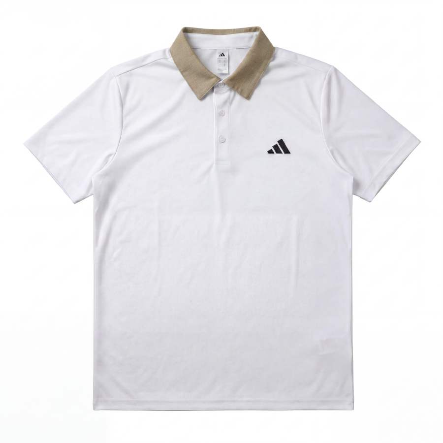 Adidas Adidas Tennis Polo Shirts Unisex White Polo Collar Moderate Other