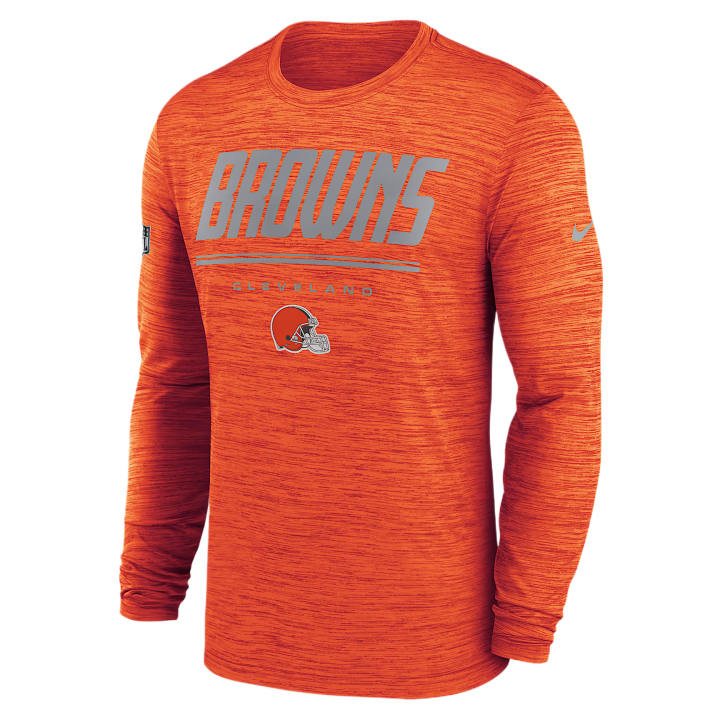 Nike Nike T Shirts Men's Orange Team Crew Neck Moderate Straight Fit
