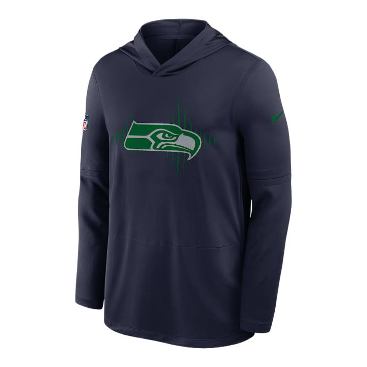 Nike Nike Sweatshirts Men's Marine Blue Hooded Non Detachable Moderate Straight Fit
