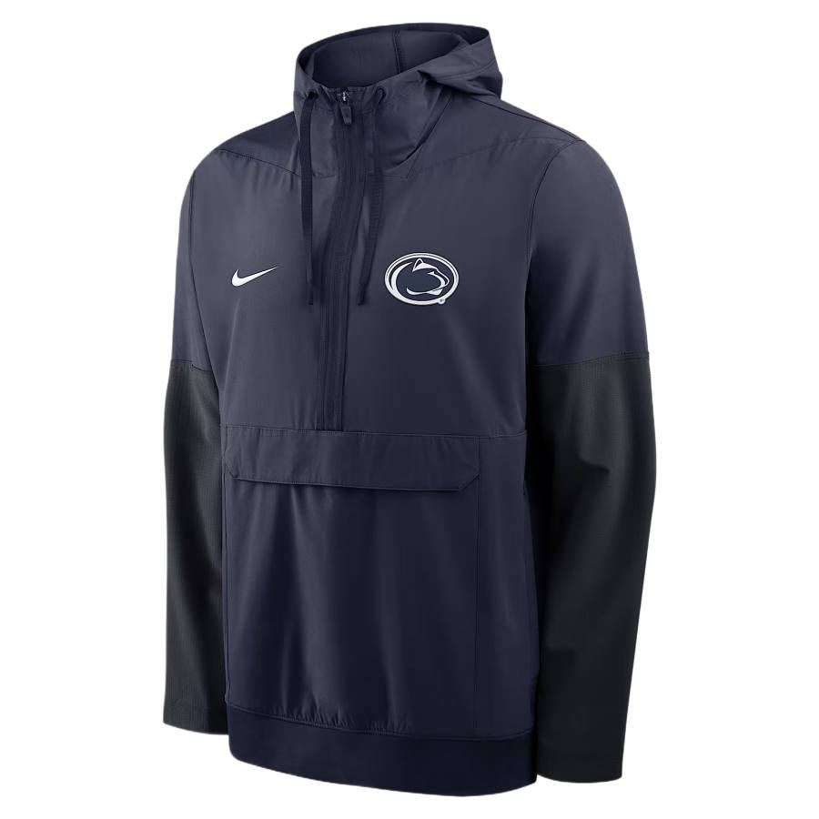 Nike Nike Jackets Men's Marine Blue Hooded Non Detachable Moderate Straight Fit