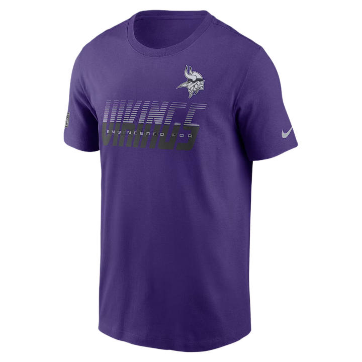 Nike Nike T Shirts Men's Purple Crew Neck Moderate