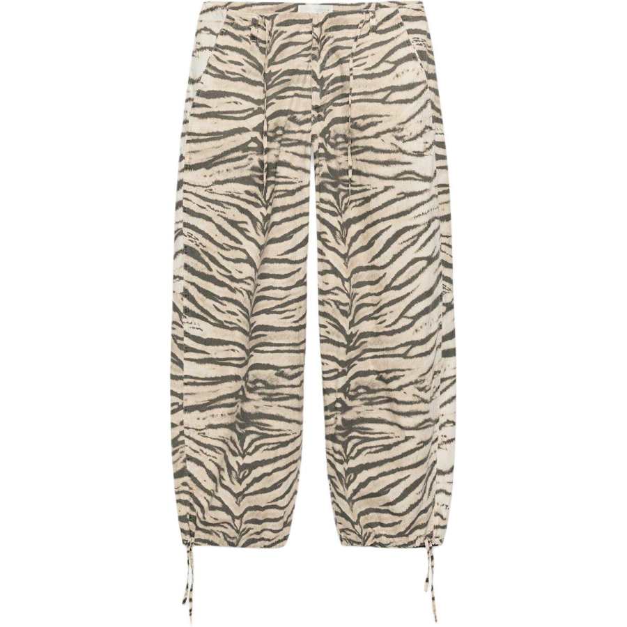 ZARA Casual Pants Women's Tiger Color Moderate Wide Leg Pants