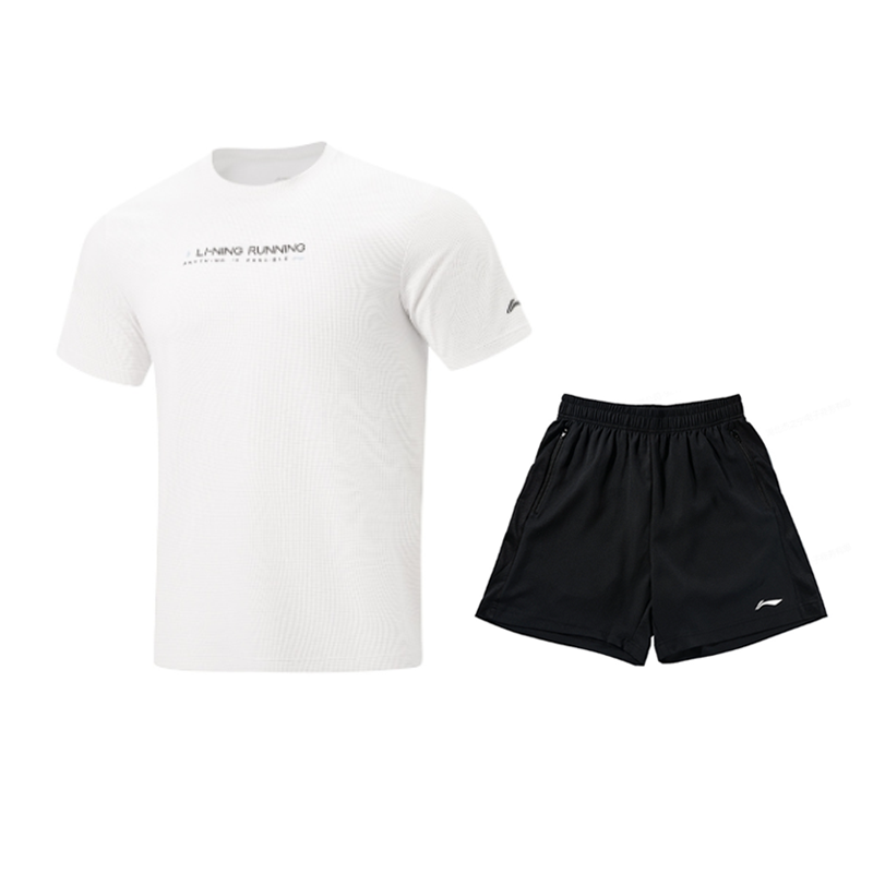Li-Ning Li Ning Casual Sportswear Men's Crew Neck Moderate