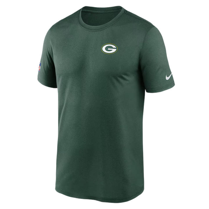 Nike Nike Dri Fit T Shirts Men's Green Crew Neck