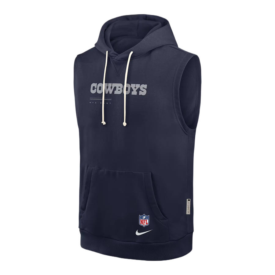 Nike Nike Sweatshirts Men's Marine Blue/Silver/White Hooded Non Detachable Moderate
