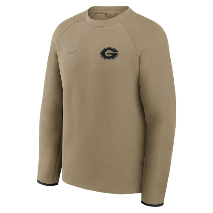 Nike Nike Sweatshirts Men's Olive Crew Neck Moderate
