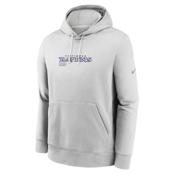 Nike Nike NFL Sweatshirts Men's Gray Hooded Non Detachable Moderate