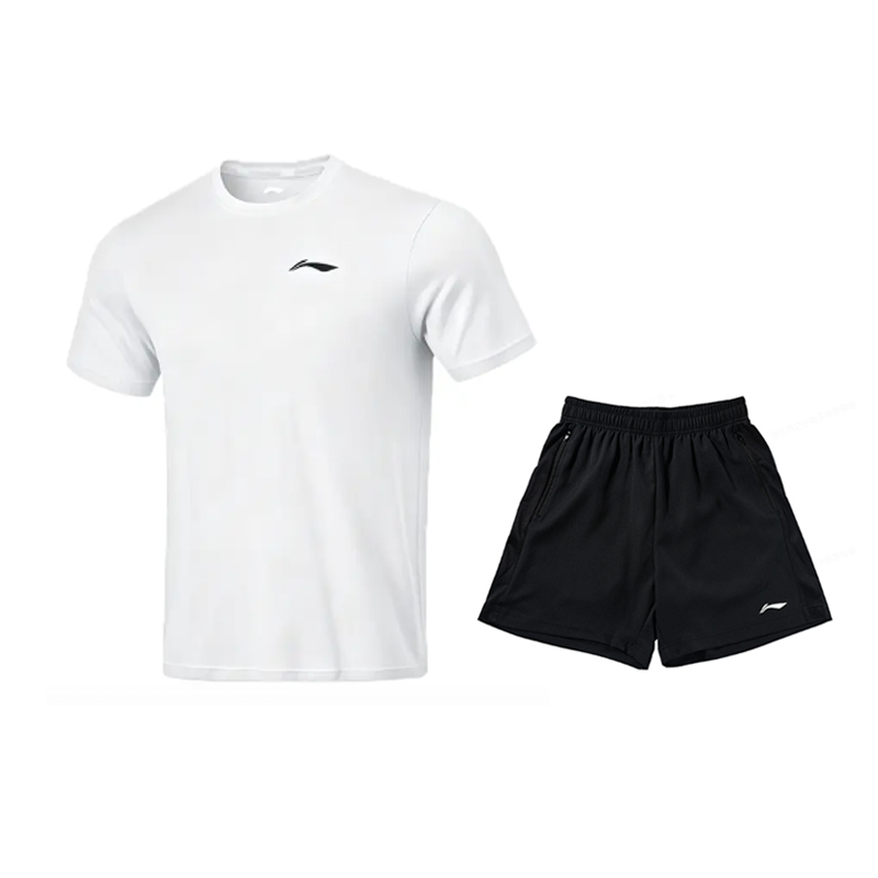 Li-Ning Li Ning Casual Sportswear Men's Crew Neck Moderate