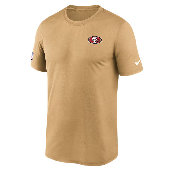 Nike Nike Dri Fit T Shirts Men's Club Gold Crew Neck