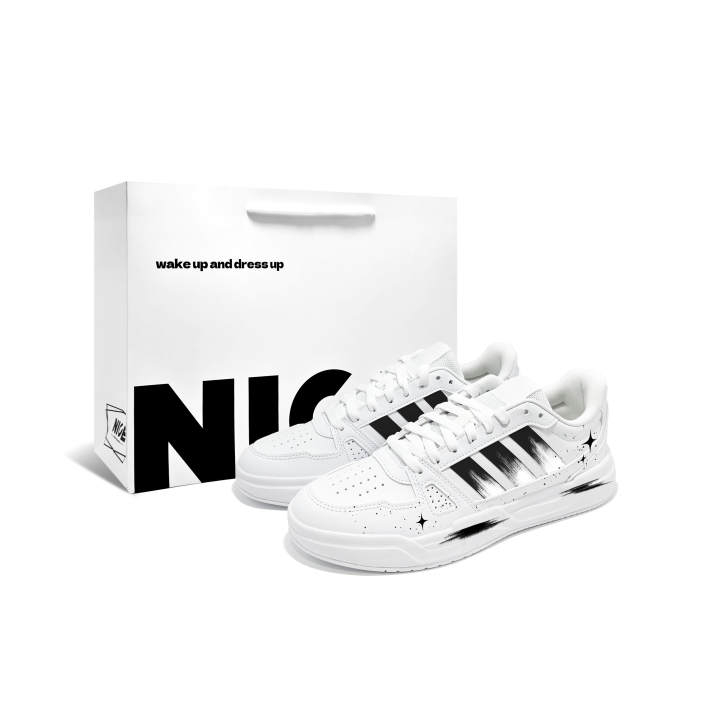 Adidas Adidas LITE BALLER Skateboard Shoes Unisex Low Top Black