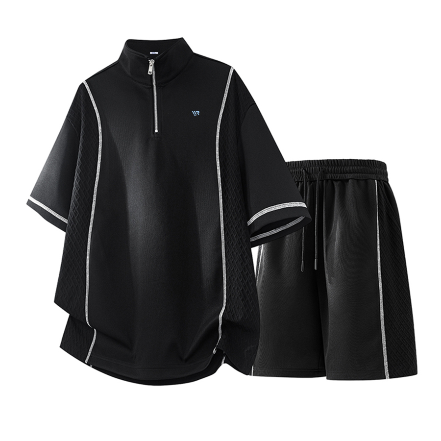 WARRIOR WARRIOR Casual Sportswear Unisex Stand Collar Thin