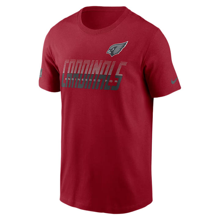 Nike Nike T Shirts Men's Red Top Bishop Crew Neck Moderate