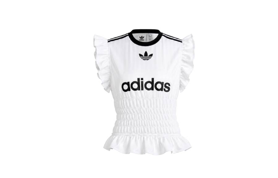 Adidas Originals Adi Color T Shirts Women's White Lapel Moderate