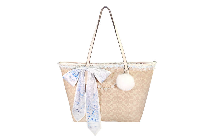 COACH COACH Shoulder Bags Sand