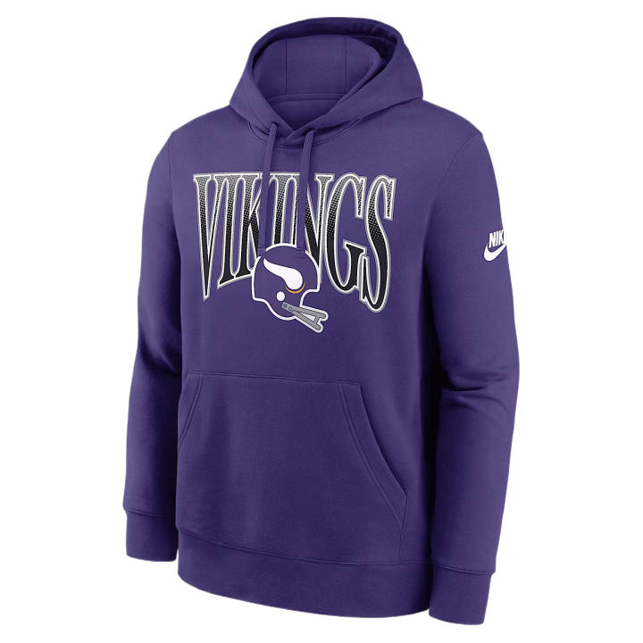 Nike Nike NFL Sweatshirts Men's Palace Purple Hooded Non Detachable Moderate