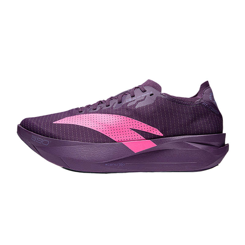 ANTA C202 G9 2 Running Shoes Men's Low Top Purple Clay/Fluorescent Radiant Red