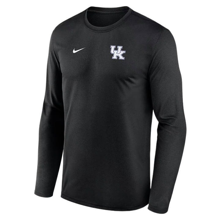 Nike Nike Dri Fit College T Shirts Men's Black Crew Neck