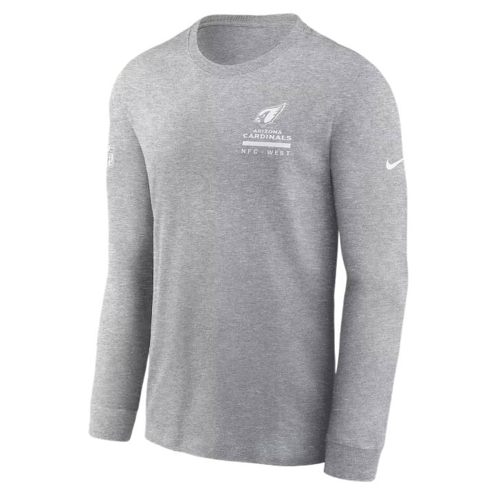 Nike Nike T Shirts Men's Gray Crew Neck Moderate