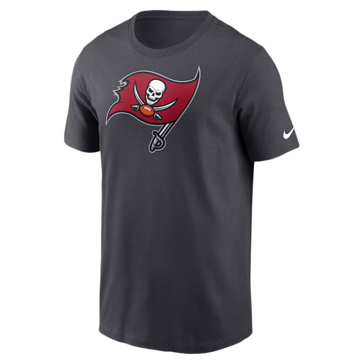 Nike Nike T Shirts Men's Anthracite Crew Neck Moderate