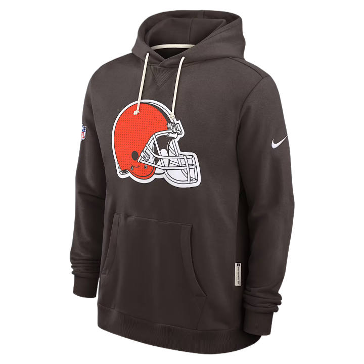 Nike Nike Dri Fit Sweatshirts Men's Brown Hooded Non Detachable Moderate