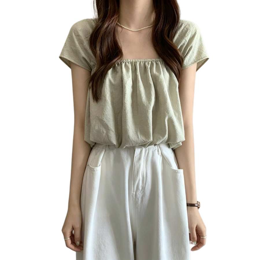 Sugarfunk Sugarfunk Shirts Women's Square Collar Thin Other