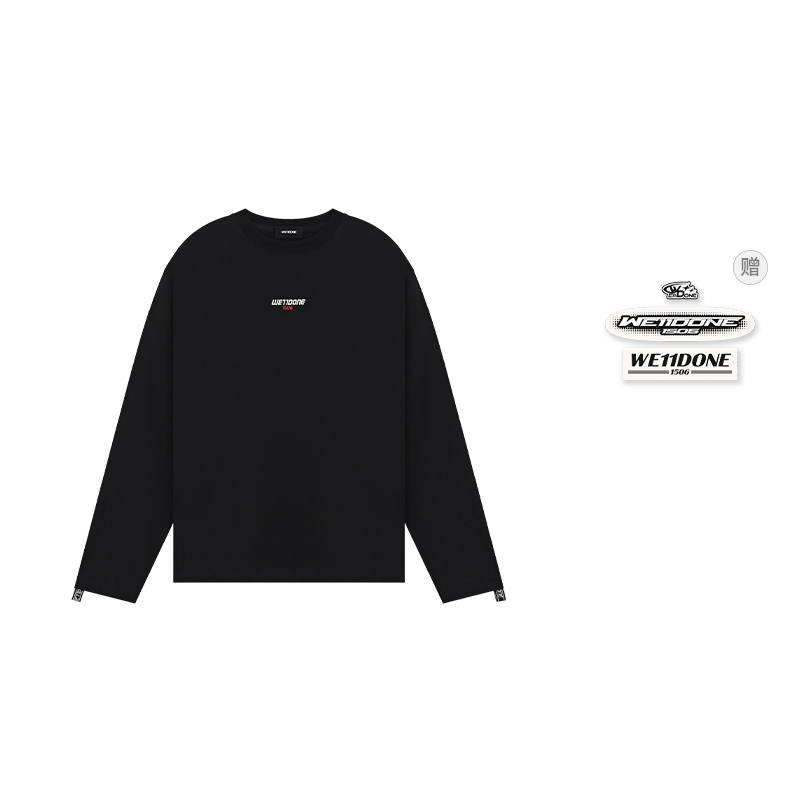 WE11DONE WE11DONE logo-embroidered T-shirt