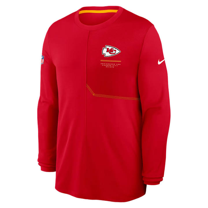 Nike Nike Dri Fit Sweatshirts Men's Red Crew Neck Moderate