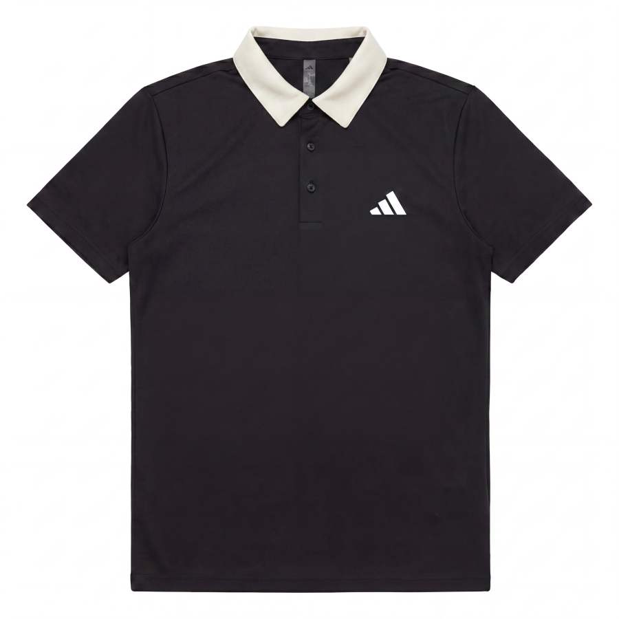Adidas Adidas MUST HAVES Polo Shirts Unisex Black Polo Collar Moderate Other