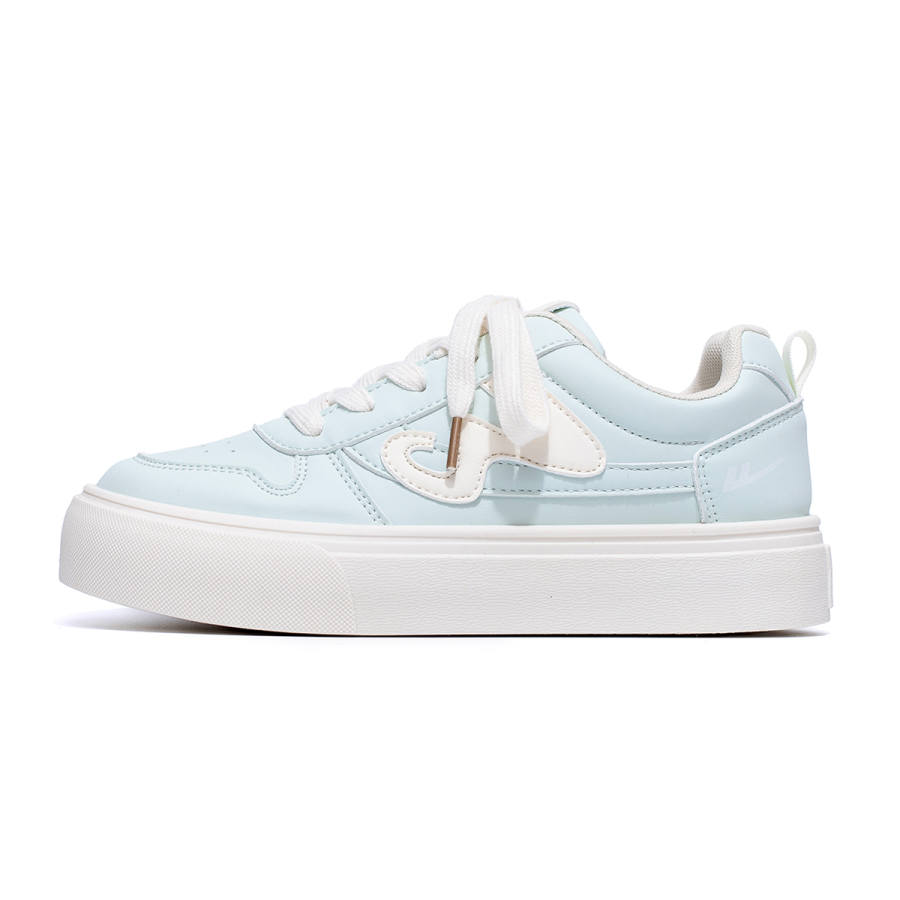 WARRIOR Casual Shoes Women's Low Top Pink/Beige, Light Blue/Beige, Light Green/Beige