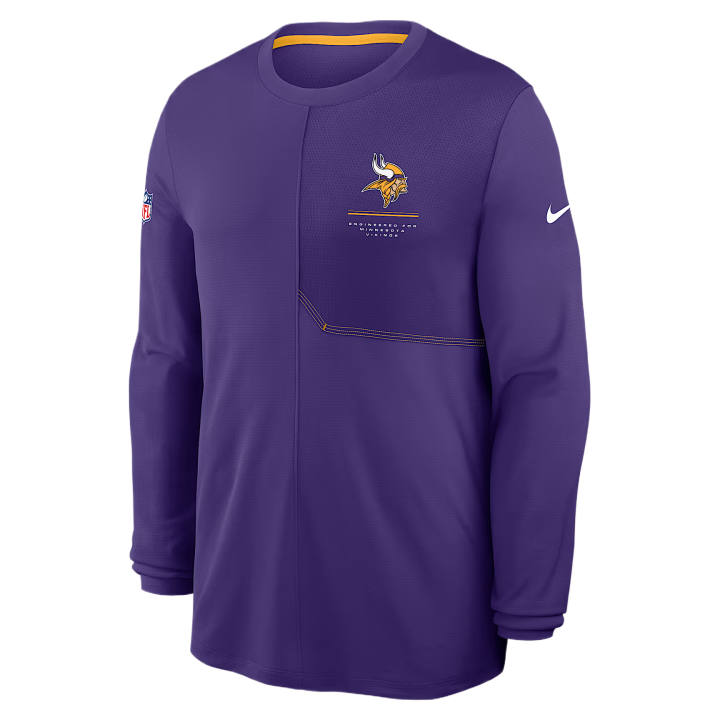 Nike Nike Dri Fit Sweatshirts Men's Purple Crew Neck Moderate
