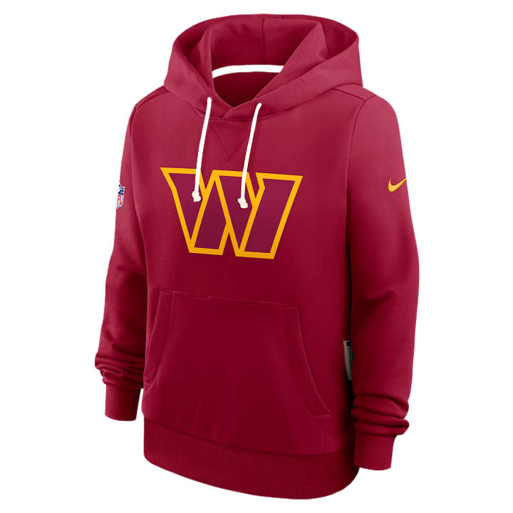 Nike Nike Sweatshirts Women's Burgundy Red Hooded Non Detachable Moderate
